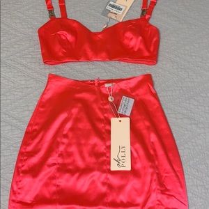 Two Piece Set - Skirt & Top